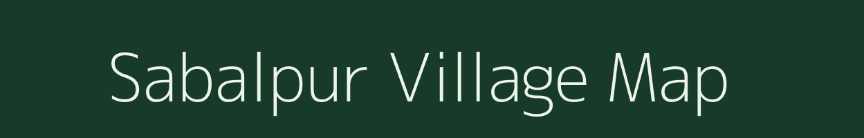 Sabalpur village map in Jharkhand