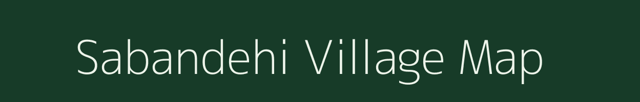 Sabandehi village map in Odisha