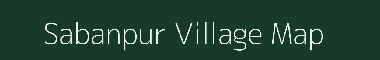 Sabanpur village map in West Bengal