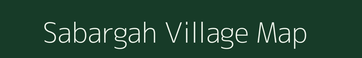 Sabargah village map in Uttar Pradesh