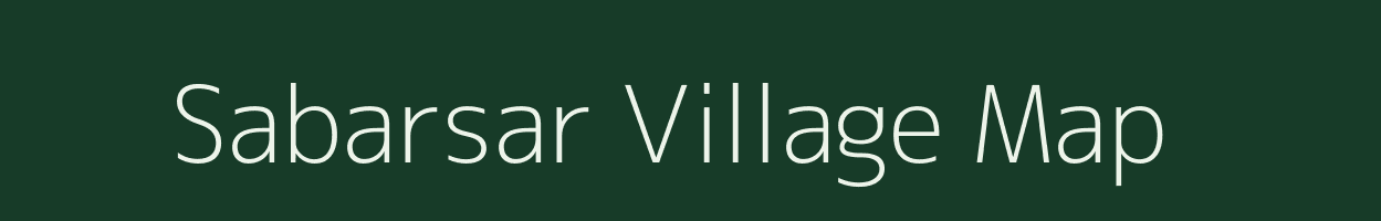 Sabarsar village map in Rajasthan