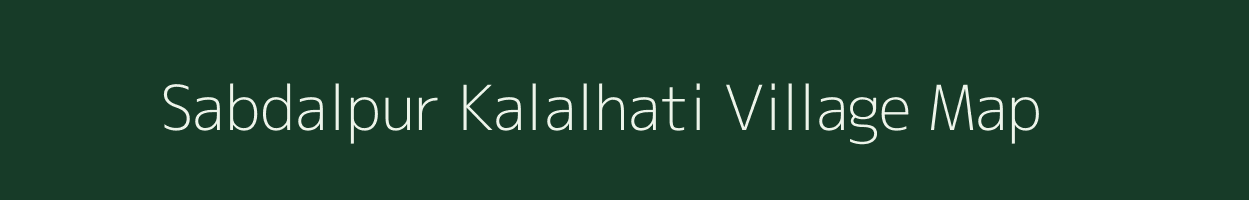 Sabdalpur Kalalhati village map in Uttar Pradesh