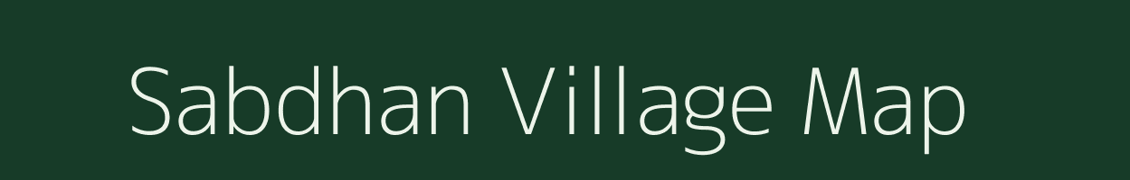 Sabdhan village map in West Bengal