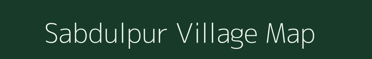 Sabdulpur village map in West Bengal