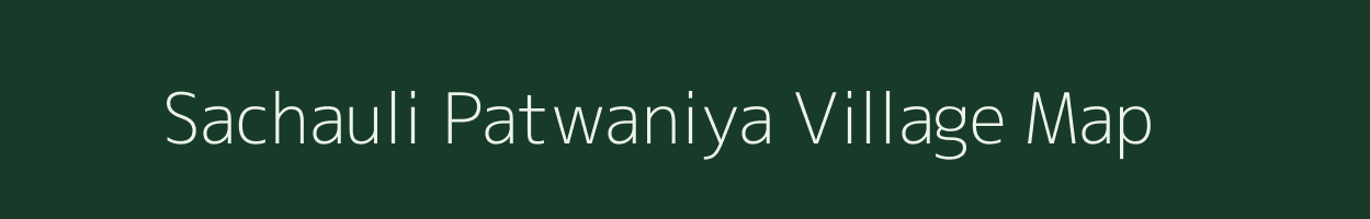 Sachauli Patwaniya village map in Uttar Pradesh