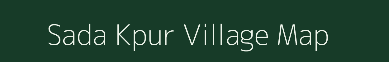 Sada Kpur village map in Odisha