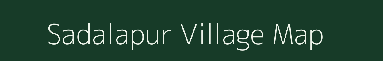 Sadalapur village map in Maharashtra