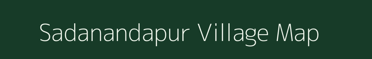 Sadanandapur village map in Odisha