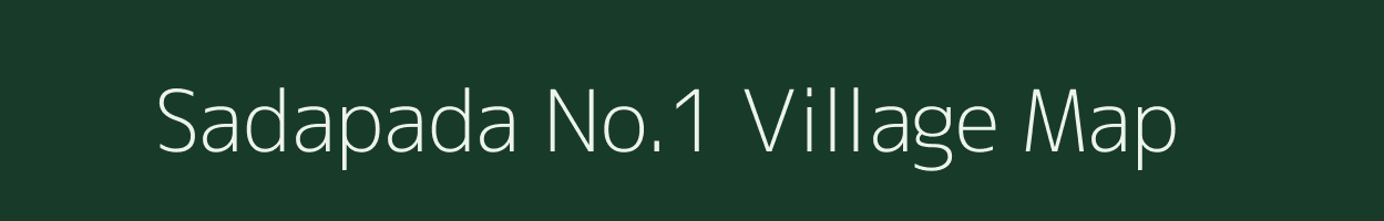 Sadapada No.1 village map in Odisha