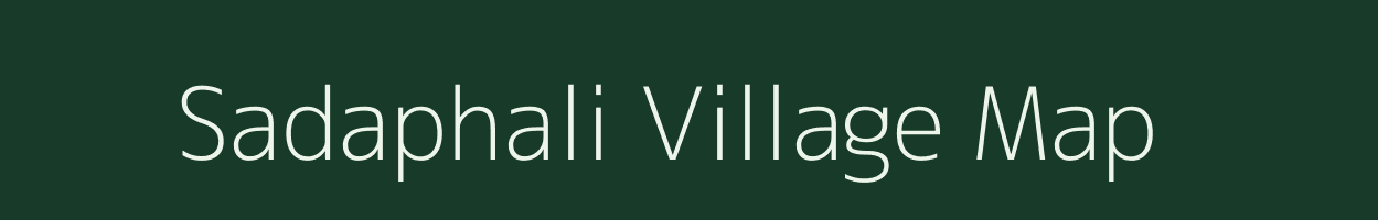 Sadaphali village map in Rajasthan