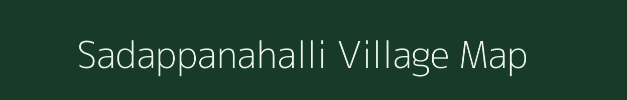 Sadappanahalli village map in Karnataka