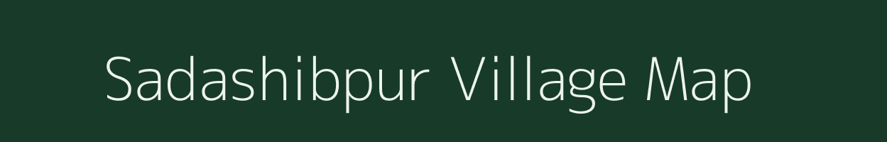 Sadashibpur village map in West Bengal