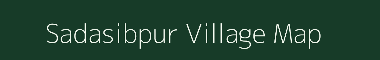 Sadasibpur village map in West Bengal