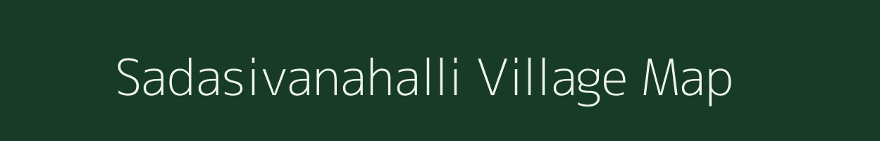 Sadasivanahalli village map in Karnataka