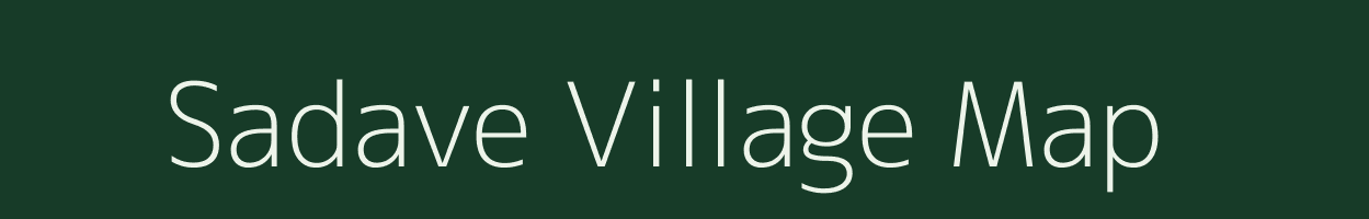 Sadave village map in Maharashtra