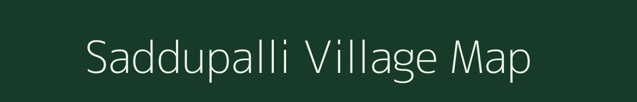 Saddupalli village map in Karnataka