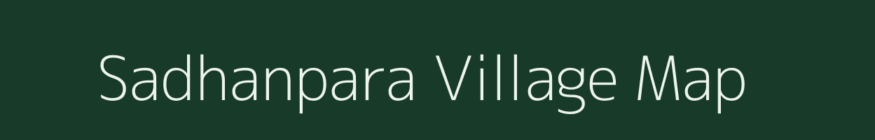 Sadhanpara village map in West Bengal