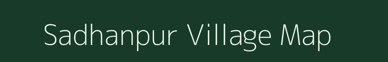Sadhanpur village map in West Bengal