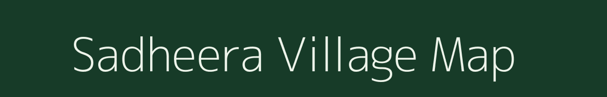 Sadheera village map in Uttar Pradesh
