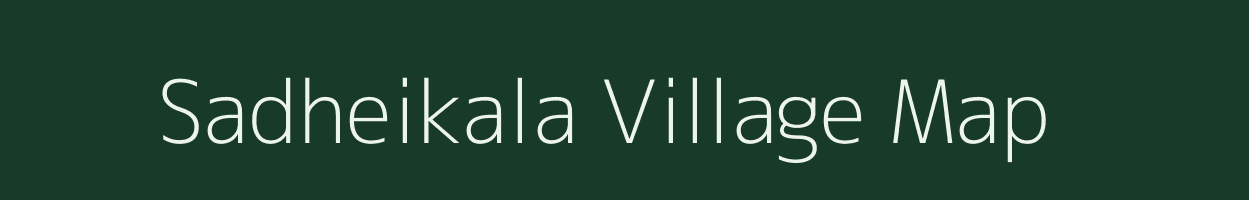 Sadheikala village map in Odisha