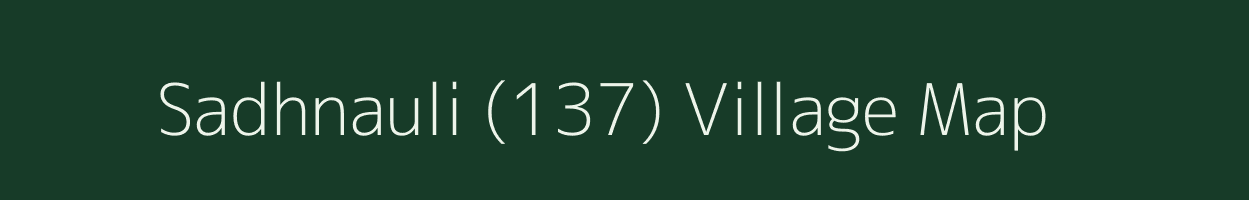 Sadhnauli (137) village map in Punjab