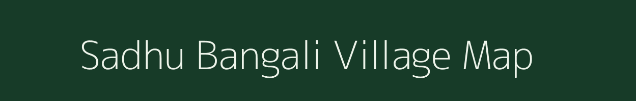 Sadhu Bangali village map in West Bengal