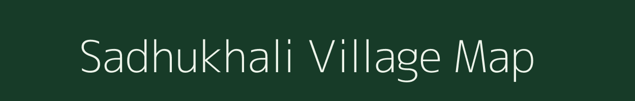 Sadhukhali village map in West Bengal