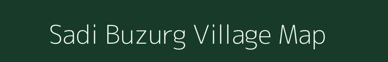 Sadi Buzurg village map in Uttar Pradesh