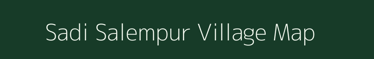 Sadi Salempur village map in Bihar