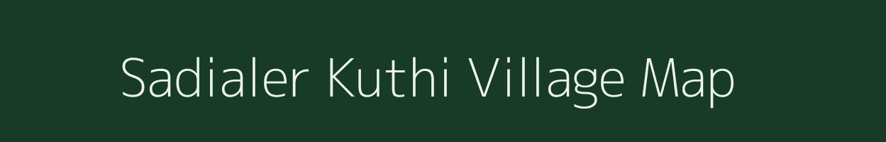 Sadialer Kuthi village map in West Bengal