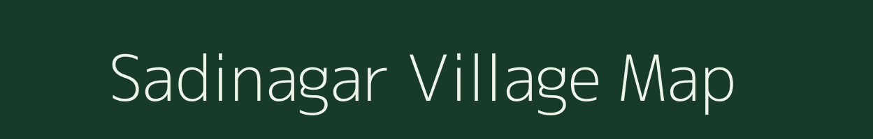 Sadinagar village map in West Bengal