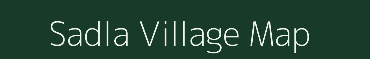 Sadla village map in Madhya Pradesh