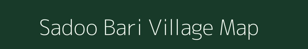 Sadoo Bari village map in Rajasthan