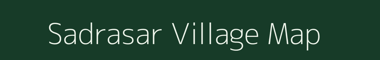 Sadrasar village map in Rajasthan