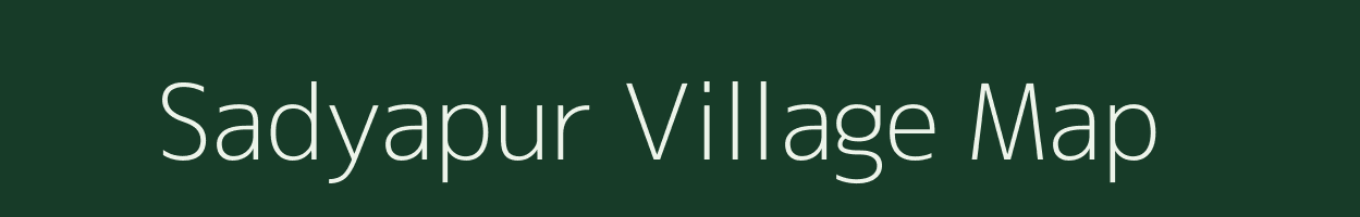 Sadyapur village map in Karnataka