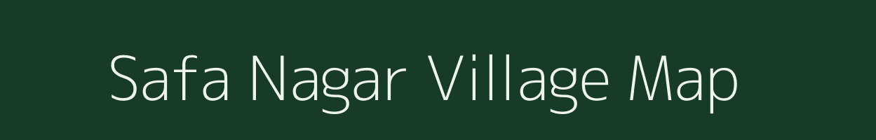 Safa Nagar village map in West Bengal