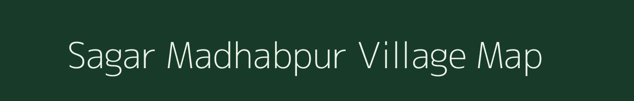 Sagar Madhabpur village map in West Bengal