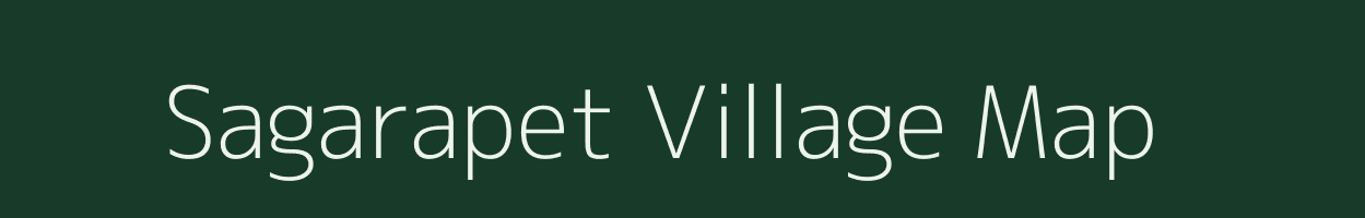 Sagarapet village map in Karnataka