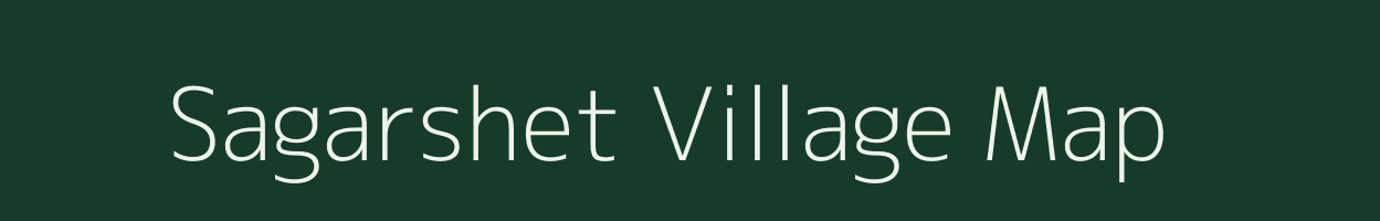 Sagarshet village map in Maharashtra