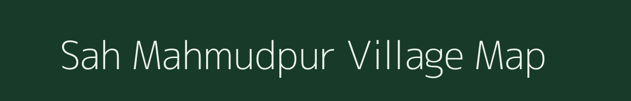 Sah Mahmudpur village map in West Bengal