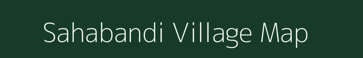 Sahabandi village map in West Bengal