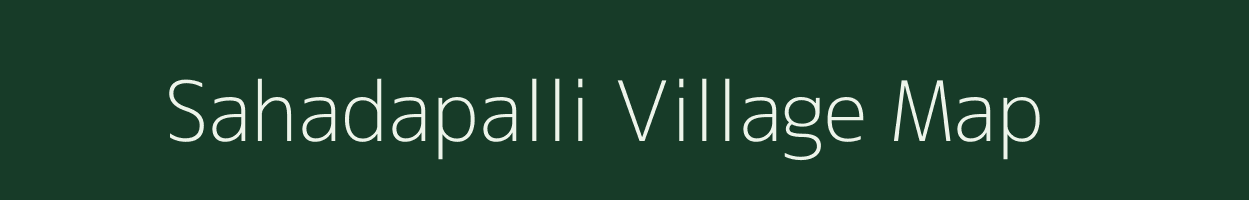 Sahadapalli village map in Odisha