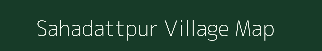 Sahadattpur village map in Uttar Pradesh