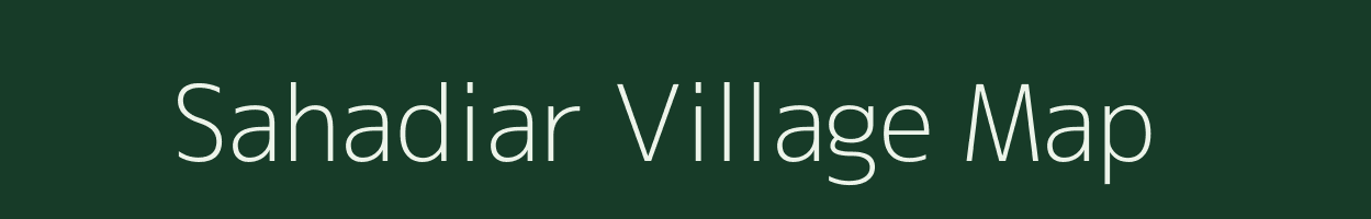 Sahadiar village map in West Bengal