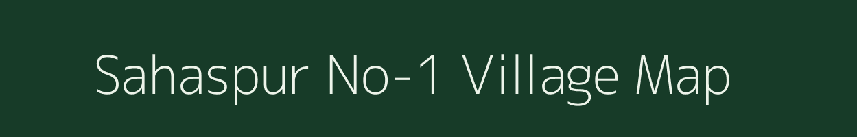 Sahaspur No-1 village map in Odisha