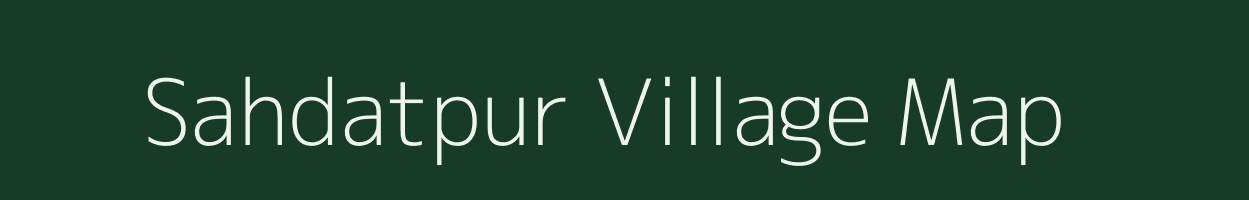 Sahdatpur village map in West Bengal