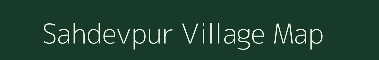 Sahdevpur village map in Uttar Pradesh