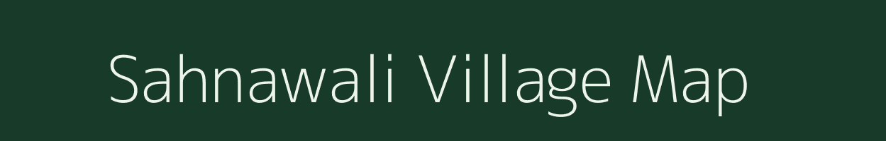 Sahnawali village map in Rajasthan