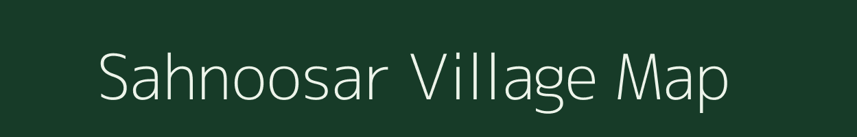 Sahnoosar village map in Rajasthan