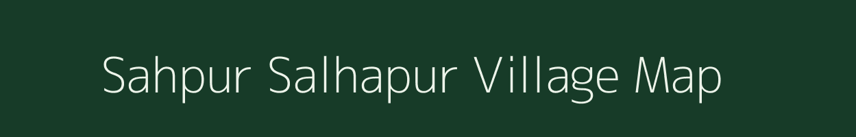 Sahpur Salhapur village map in Uttarakhand